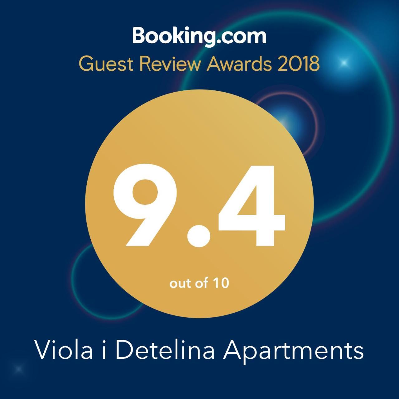 Viola i Detelina Apartments Perucac Eksteriør bilde